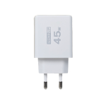 GearUP GP007 45W Fast Charging Wall Charger – Dual Port PD 3.0 + QC 3.0, Smart USB Adapter for Phone, Tablet & Laptop