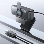 GearUP K450 2K Webcam – 4MP Ultra HD Camera with Built-in Mic for Video Calls & Streaming