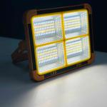 GearUP SFL-100 Solar LED Flood Light – High Brightness, Motion Sensor, IP65 Waterproof for Outdoor Security